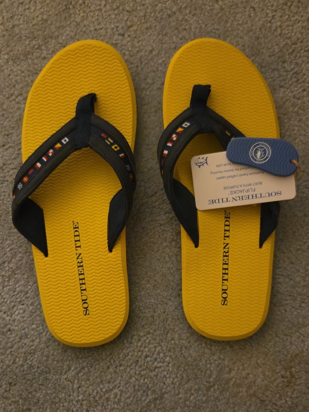 Southern Tide Boardwalk Flip Flop, Southern Tide Flipjacks, Skipjack 10